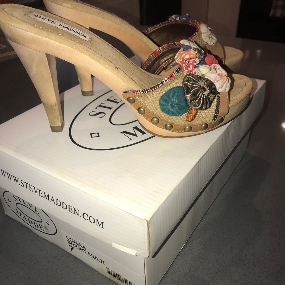 Steve Madden hippie heels - Picture 2 of 7